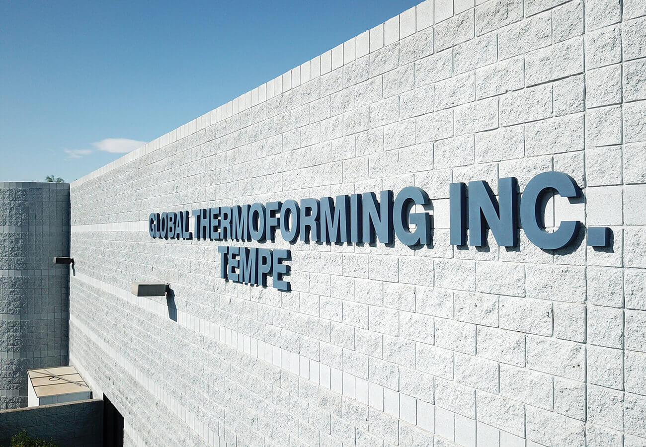 Exterior Picture of Global Thermoforming Headquarters in Tempe, AZ